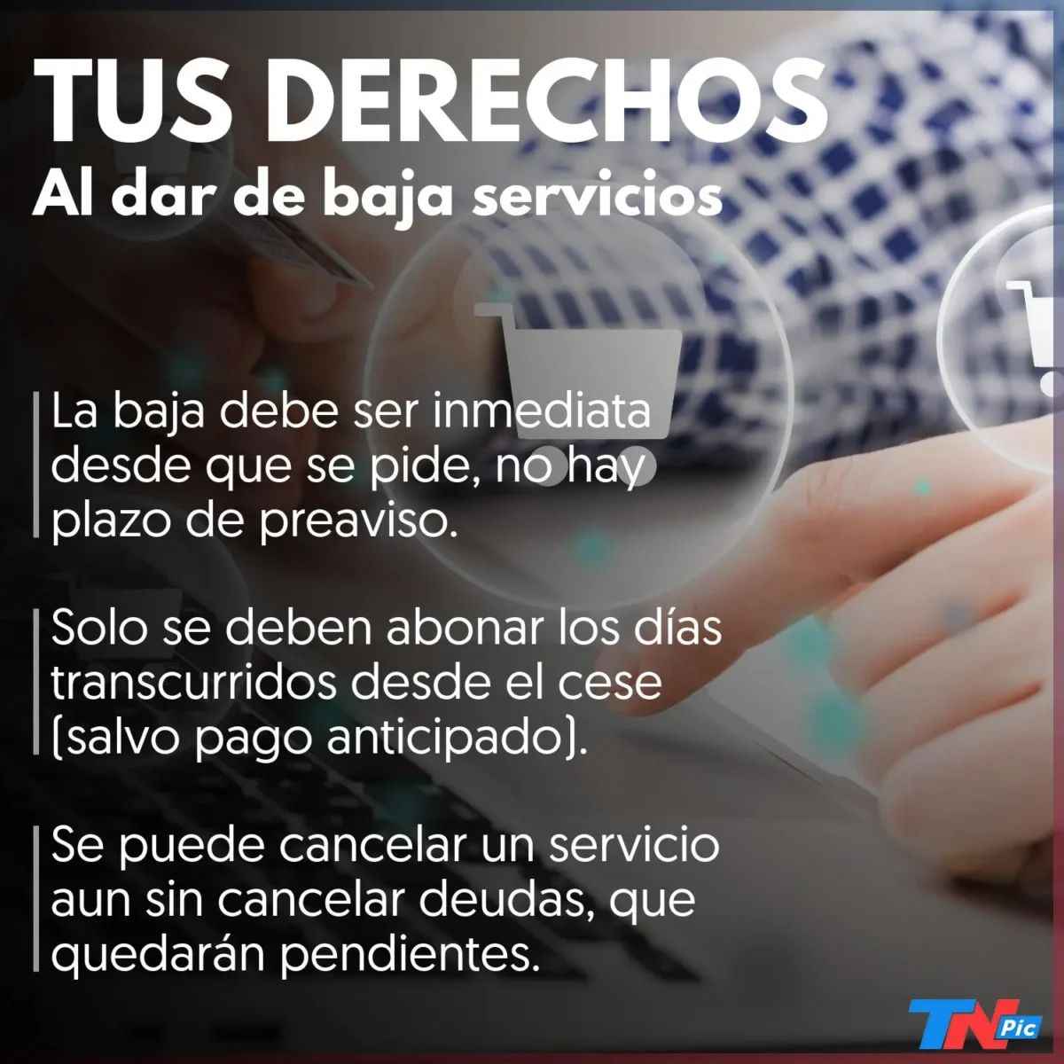 Cómo cancelar una línea móvil con adeudos pendientes de manera legal.